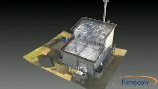 Flythru of a Laserscanned Research Center