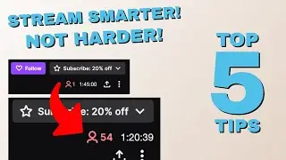 5 CRUCIAL Twitch Growth Tips For Small Streamers In 2022!