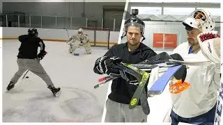 HOCKEY SHOOTOUT CHALLENGE *MYSTERY STICK EDITION*