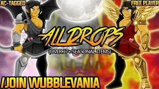 AQW - /JOIN WUBBLEVANIA (ALL Mr. Wubbles BOSS Drops & ALL Merge Items) (AC-TAGGED) + ITEM Showcase!