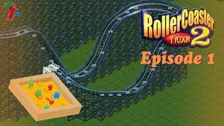 RollerCoaster Tycoon 2: Sandbox Mode [Episode 1] Fumbling with Fountains