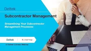 Automate Subcontractor Processing with Costpoint Subcontractor Management
