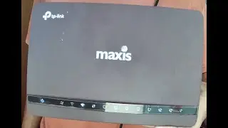 TP-Link Archer C5v Maxis sebagai wifi extender WDS (tanpa LAN panjang)