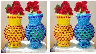 Macrame Flower Pot 2022/New design Macrame Flower Pot/#macrameflowerpot #flowerpot #flowerpotmaking