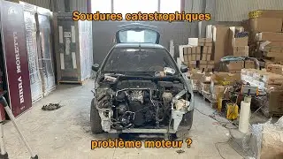 J'ai sauvé cette 206 accidentée