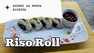 Riso Roll al radicchio brasato (VEGANA) | Facile e veloce