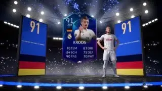 FIFA 19 Kroos UCL Team of the Tournament Walkout Animation