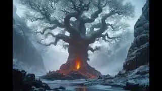 Foggy Forest: Mystic Druid Melodies in an Oriental Realm 🌲🎶
