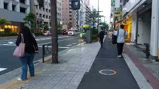 Evening Walk, Chuo City, Tokyo, Japan
