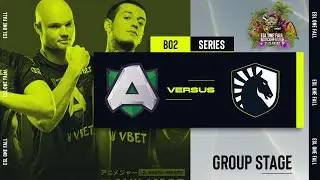 Alliance vs Team Liquid  Game 1 (BO2) | ESL One Fall Bootcamp Edition Groupstage