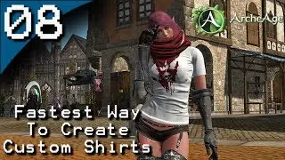 ArcheAge - How to easily create custom shirts