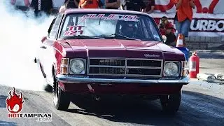 Opala TURBO Recorde Speedway MusicPark 201m - MONSTRO (60FPS)