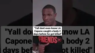 Oblock J Hood claims LA Capone killed someone 2 days before he got killed... #lacapone #oblockjhood