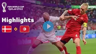 Match Highlights - Denmark 0-0 Tunisia | FIFA World Cup Qatar 2022 | Denmark vs Tunisia