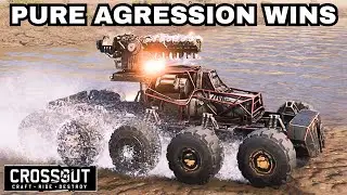 Trying To Break The Enemy With One Shot in Crossout