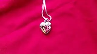 Personalized locket from Pictures on Gold