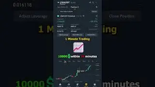 1 minute trading😮#trading #futures #crypto #cryptocurrency #money #bitcoin #lina #arb