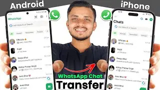 How to transfer whatsapp from android to iphone | transfer whatsapp chats from iphone to android