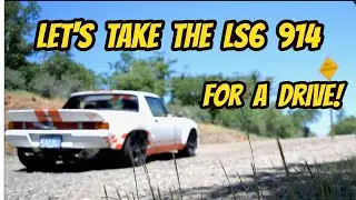 LS6 V8 Porsche 914 on the road again! Lets go for a cruise!