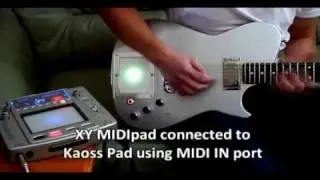 Kaoss Pad guitar XY MIDIpad