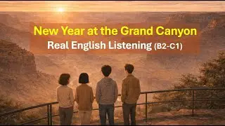 Spending the New Year at the Grand Canyon | B2–C1 Real English Listening
