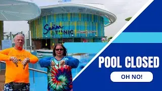 Cruise Pool SHUT DOWN! Our St  Kitts Adventure on Icon of the Seas