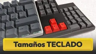 Comparativa tama&ntilde;os de teclados: Full, TKL, 60%, 65%, 75%