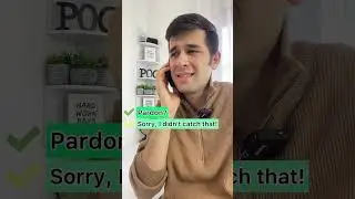 Перестаньте говорить &laquo;Можешь повторить?&raquo; на английском #шорты