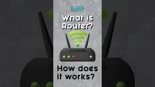 What is wireless router! & How does it work #ytshorts #shorts #tech #internet #cybersecurity