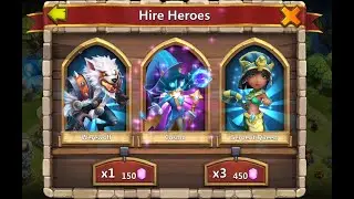 How to Get Cosmo Hero in Castle Clash in Spend Fev Gems | #4SG