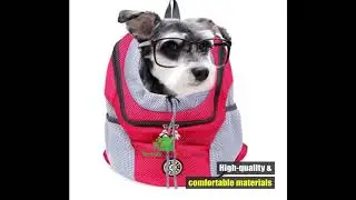 OUTDOOR DOG CARRIER BAG   TAKE YOUR FURRY FRIEND WITH YOU EVERYWHERE YOU GO - TrendyMallDeals