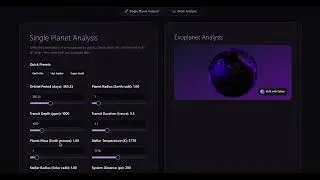 How AI Classifies Exoplanets | NASA Kepler Data ML Demo