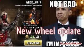 Walking dead road to survival - New Wheel update pulls and my opinion on new wheel update