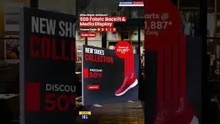 Make Your Brand Stand Out! Stunning Backdrop Display for Events & Exhibitions ✨