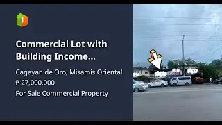 Commercial Lot with Building Income generating. CDO agora along the highway