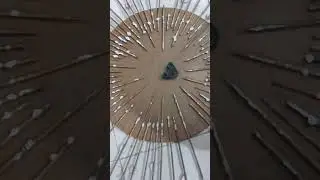 DIY Decorative Sunburst Mirror @youtube #shorts