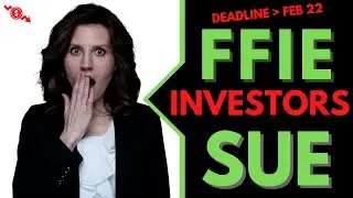 $FFIE 💲💲 (#FFIE) Faraday Future Stock | Investors Sue Faraday Future Intelligent Electric Inc Stock