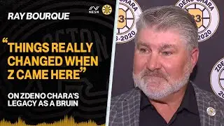 Ray Bourque On Zdeno Chara's Impact On The Bruins Organization