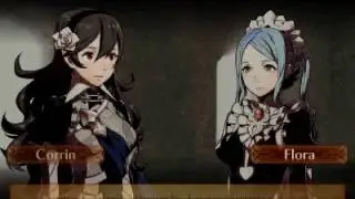 Fire Emblem Fates: Revelation - Female Corrin and Flora Support
