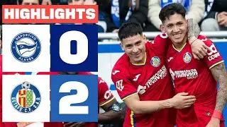 DEPORTIVO ALAV&Eacute;S 0 - 2 GETAFE CF | RESUMEN LALIGA EA SPORTS