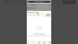 Darasara - How to Apply Voucher Code via Shopee
