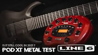 Line 6 POD XT - 8 String Test - Deathcore Djent Mix