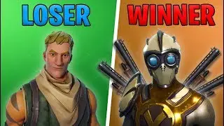 LOSER vs WINNER in Fortnite
