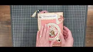 Junk Journal Creative Swaps in Oz- Alice in Wonderland Journal- Pages 1 & 2