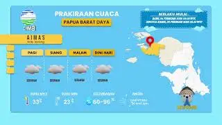 PRAKIRAAN CUACA PROVINSI PAPUA BARAT DAYA 04 - 05 FEBRUARI 2026