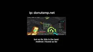 Any other money methods #new #minecraft #donutsmp @DrDonutt ￼