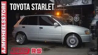 MODIFIKASI TOYOTA STARLET VELG BBS RS  // AJMWHEELSSTORE