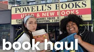 powells book haul 📕🍄🌿 shopping at the largest indie bookstore in america 📕🍄🌿