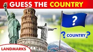World Knowledge: 40 Landmark Challenge&ndash; From Easy to Extreme Test! Guess the Country