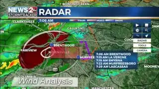 Nashville Tornado Coverage: 3/1/17 on WKRN